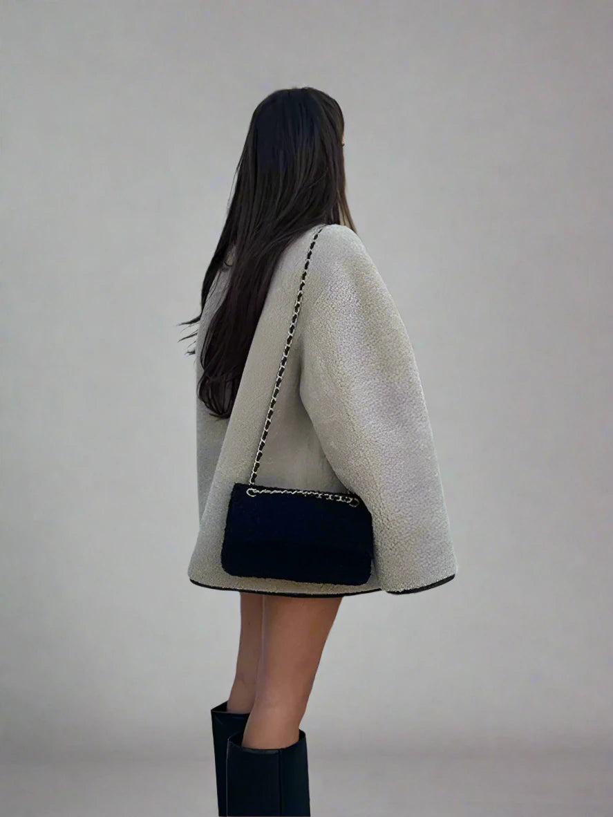 Gabrielle Luxe Lamb Wool Coat