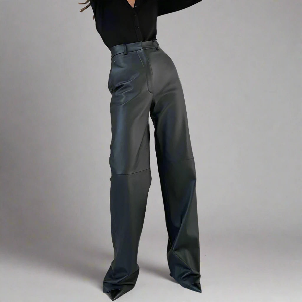 Alonna Vintage Pleather Pants